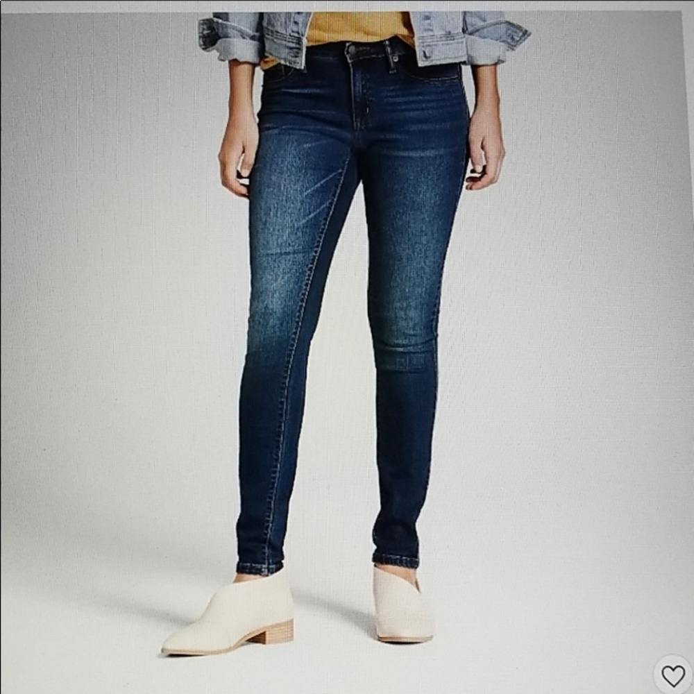 Universal Thread dark wash mid rise jeggings